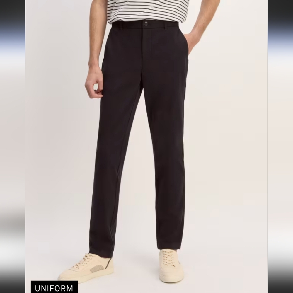 NWT EVERLANE the performance uniform chino slim fit pant 32×28